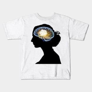 Critical Thinking Female Kids T-Shirt